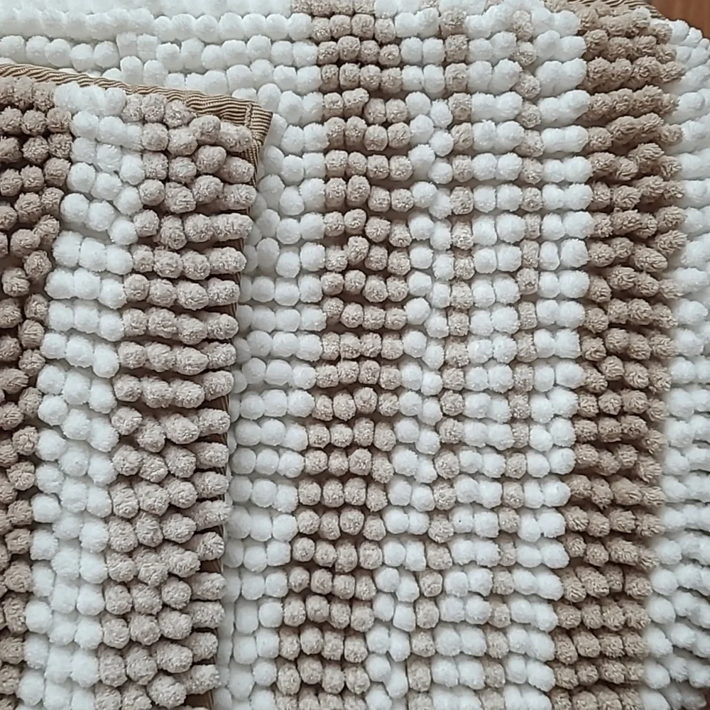 Bath & Home Chenille Bath Rug Set